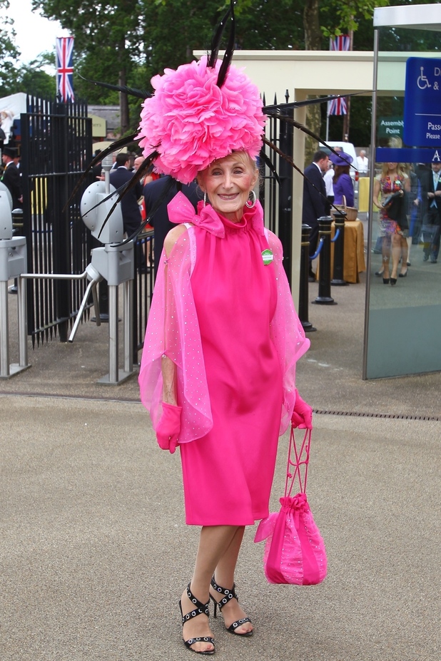 A racegoer