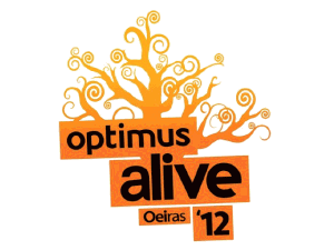 Optimus Alive white logo
