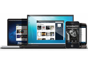 Image of Napster services across different platforms