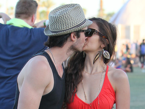 Nina Dobrev and Ian Somerhalder
Celebrities at the 2012 Coachella Valley Music and Arts Festival - Week 1 Day 3
Indio, California