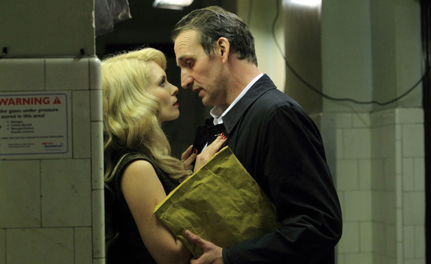 MyAnna Buring as Sylvie and Christopher Eccleston as Daniel Demoys in 'Blackout'