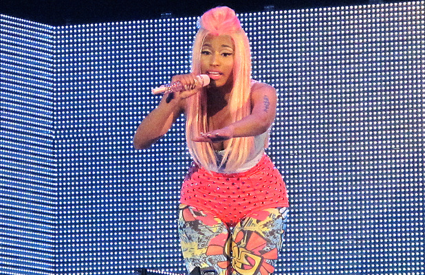 Nicki Minaj performing live at the Hammersmith Appollo 