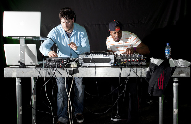 Rudimental at the HTC Desire S launch