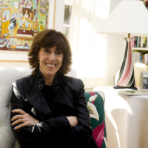 Nora Ephron pictured at home in New York City on November 3, 2010. The screenwriter and director/producer passed away on June 26, 2012 at the age of 71.
