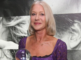 Helen Mirren receives the Lifetime Achievement Award at the 47th Karlovy Vary International film festival.