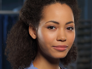 Madeleine Mantock as Scarlett in Casualty