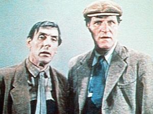 Eric Sykes and Tommy Cooper in 'The Plank' (1967)