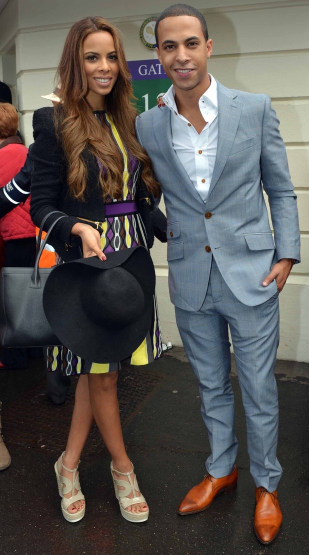 Rochelle Wiseman and Marvin Humes 