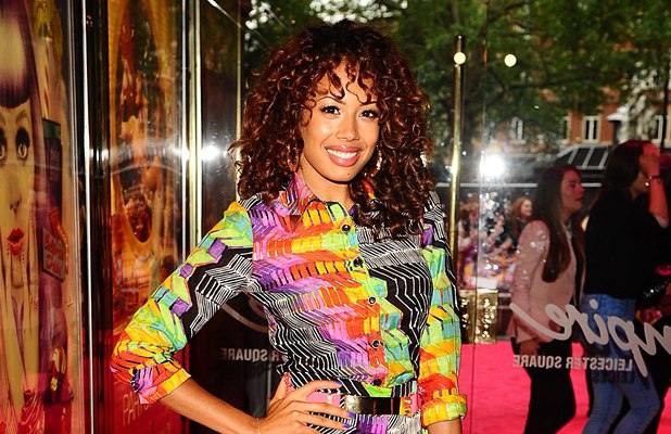 Jade Ewen at the UK premiere of 'Katy Perry: Part of Me' in Leicester Square