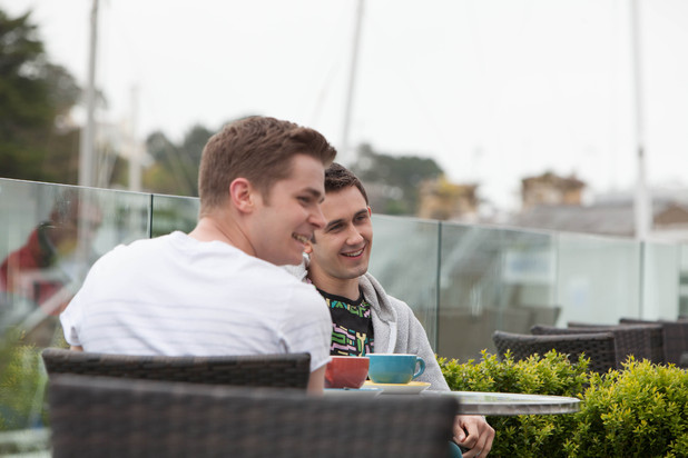 Hollyoaks George and Ryan in the Abersoch episodes