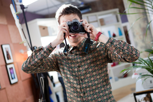 Hollyoaks George in the Company magazine episodes