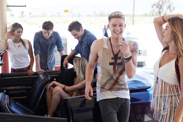 Behind the scenes of Lawson's new music video