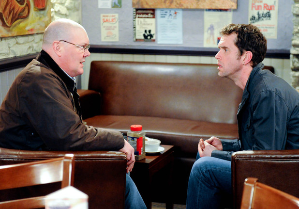 Paddy talks to Marlon