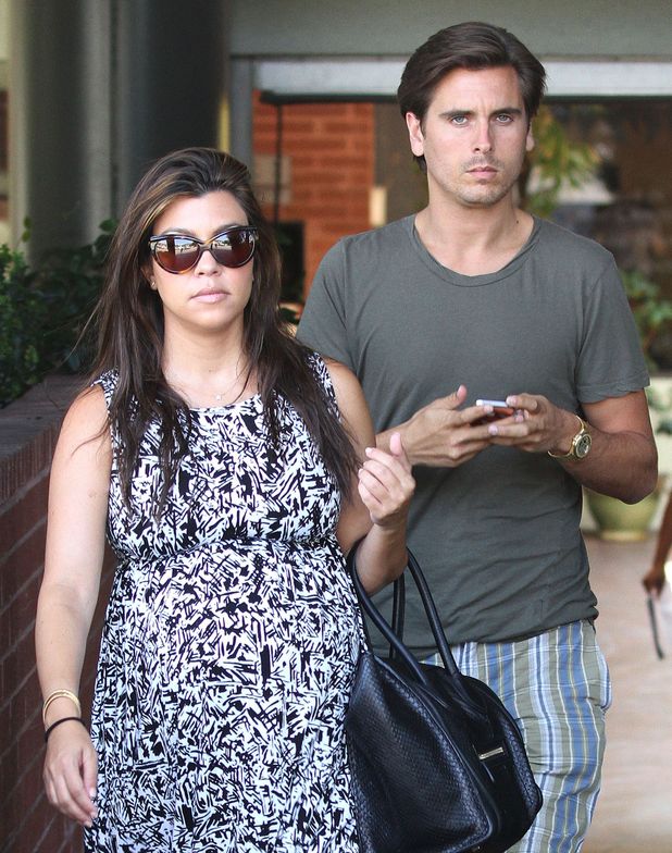 Kourtney Kardashian and Scott Disick