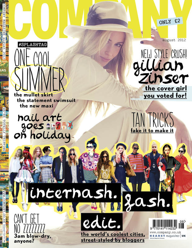 Company magazine August cover