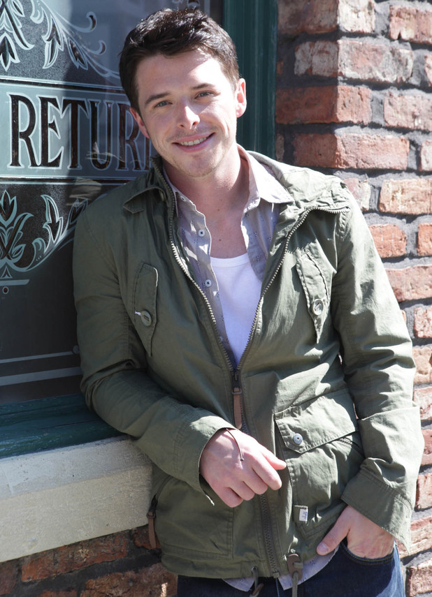 Sol Heras as Ryan Connor in Coronation Street