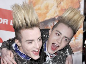 Jedward
'American Reunion' film premiere, Los Angeles