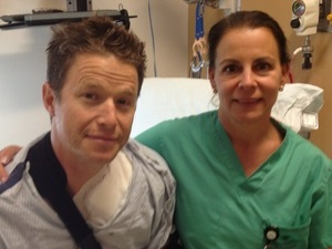Billy Bush posts a twitter picture from hospital