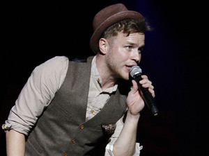 Olly Murs at the GuilFest 2012.