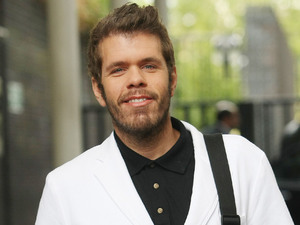 Perez Hilton outside the ITV studios, London.