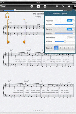 Coldplay Piano Songbook for iPad