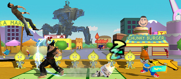 'PlayStation All Stars Battle Royale' screen