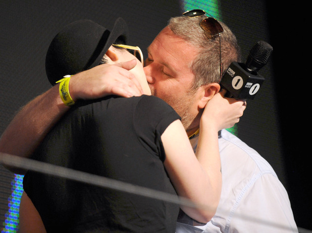 Kelly Osbourne and Chris Moyles