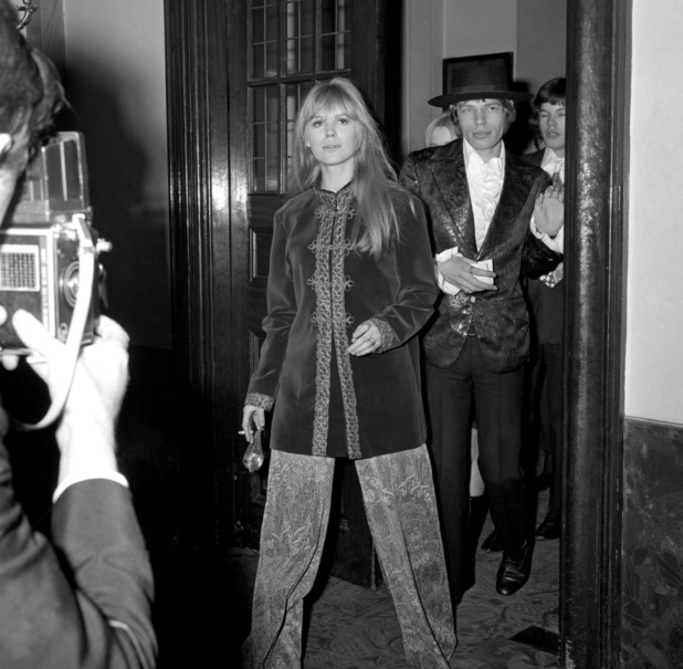 Mick Jagger & Marianne Faithfull