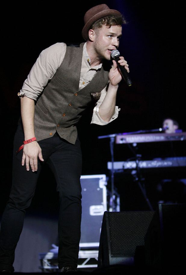 Olly Murs at the GuilFest 2012.