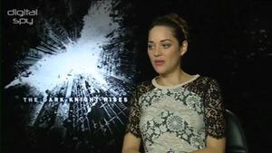 Marion Cotillard 'The Dark Knight Rises' interview