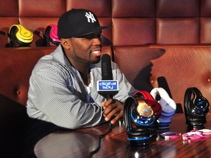 50 Cent and his SMS headphones