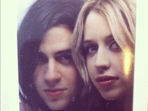 Peaches Geldof and Thomas Cohen photo booth