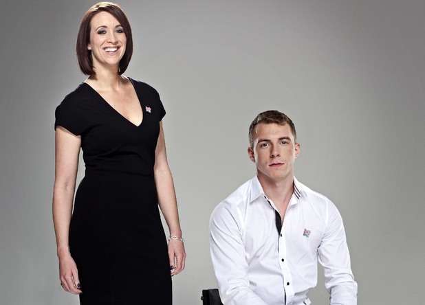 Channel 4 Paralympic Presenters: Arthur Williams and Georgie Bingham