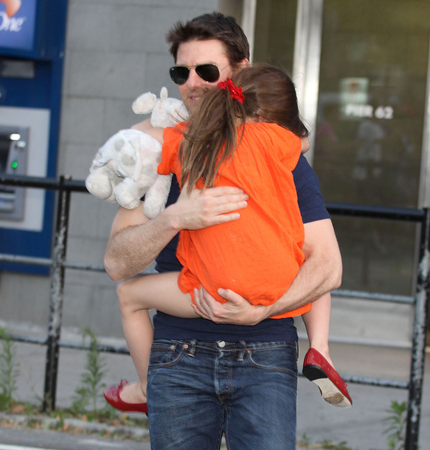 Tom Cruise and his daughter Suri