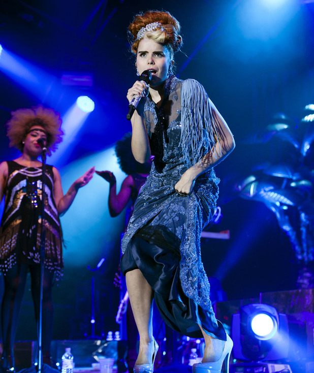 Paloma Faith performing live 