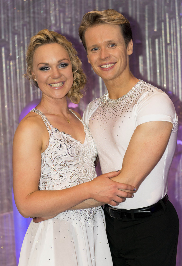 Pippa Wilson with partner Mark Hanretty