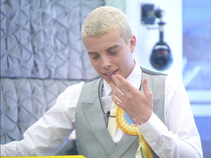 Scott during the 'party politics' task
