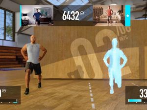 'Nike+ Kinect Training' screenshot
