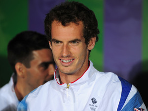 Great Britain's Andy Murray during the Team GB Press Conference at The All England Lawn Tennis and Croquet Club, Wimbledon, London.