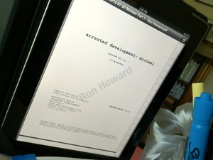 Ron Howard's 'Arrested Development' script