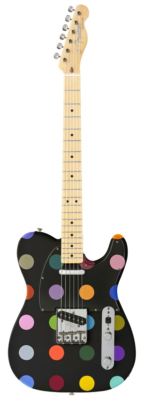 Damien Hirst's electric guitar