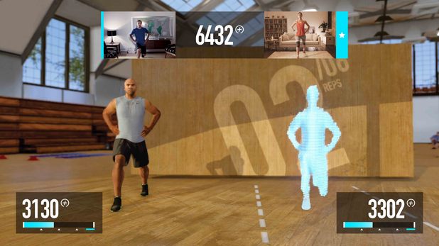 'Nike+ Kinect Training' screenshot