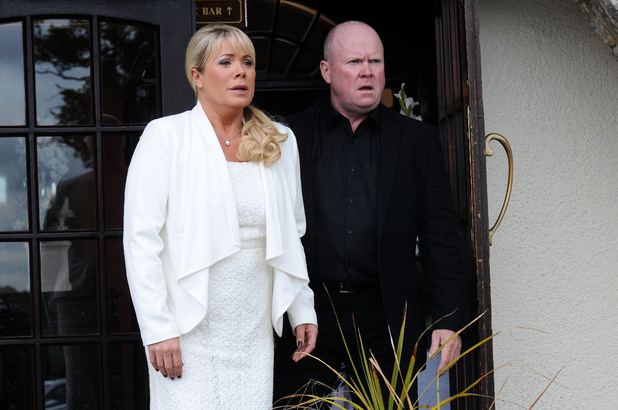 Sharon returns to Eastenders in desperate need of Phil's help.