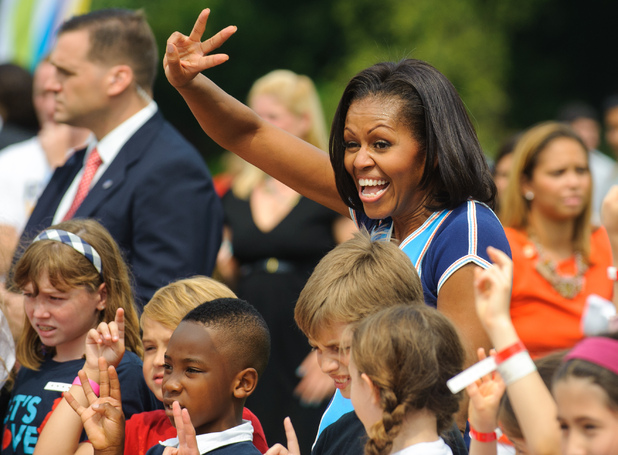 Michelle Obama at Let's Move!