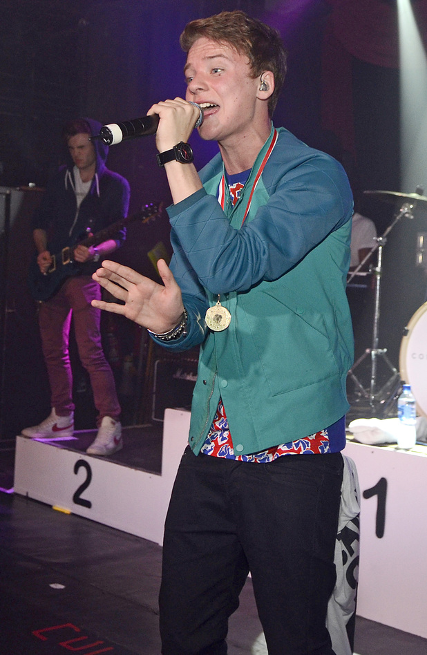 Conor Maynard performing at G-A-Y, London.