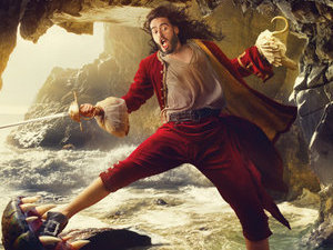 Russell Brand as Captain Hook for 'Disney Dream Portrait' 