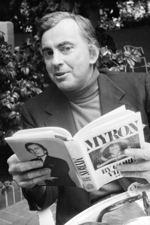 Gore Vidal pictured in 1977
