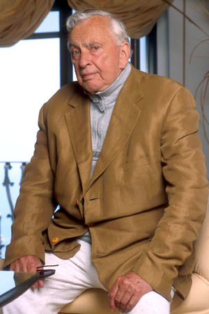 Gore Vidal pictured in 2002