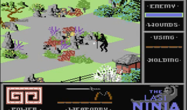 The Last Ninja on Commodore 64