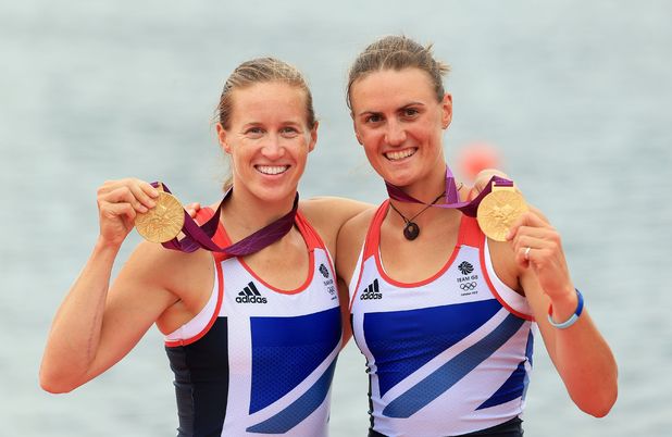 Helen Glover and Heather Stanning